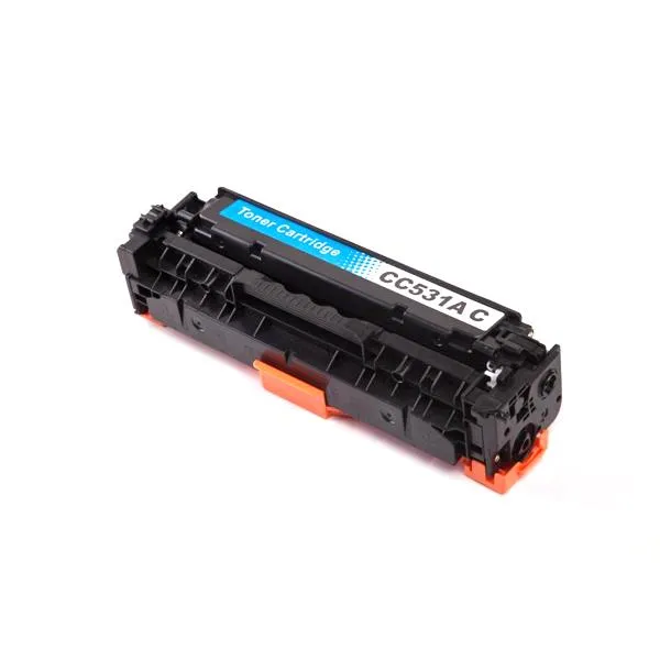 Producto Tóner compatible HP CC531A Cian · 2.800 páginas Imagen