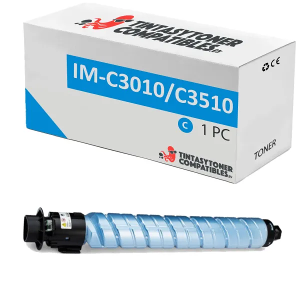 Producto Tóner compatible Ricoh 842509 Cian · 28.000 páginas Imagen