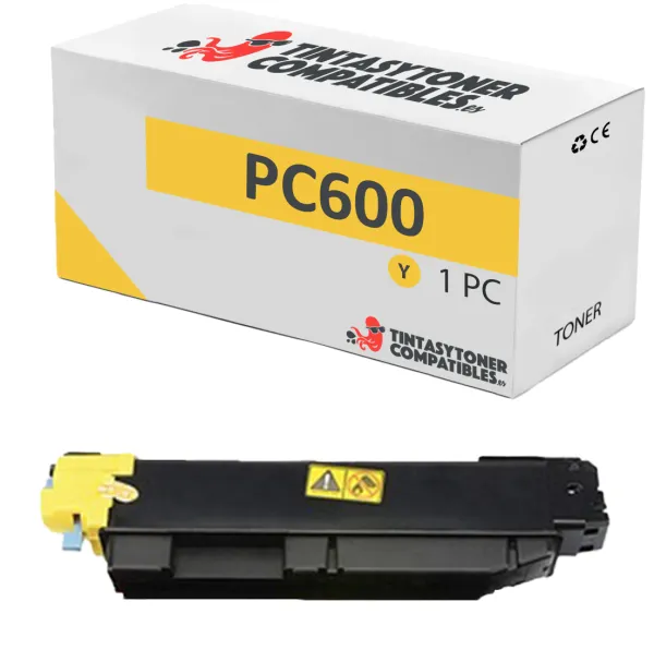 Produto Tóner compatible Ricoh 408317 Amarillo · 12.000 páginas Imagem
