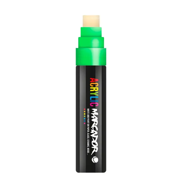 Producto MTN Marcador Acrílico Verde Fluor 15mm Imagen
