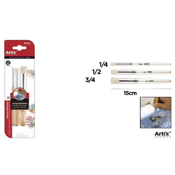 Product Pincel para Plantillas 3u (1/4, 1/2, 3/4) Image