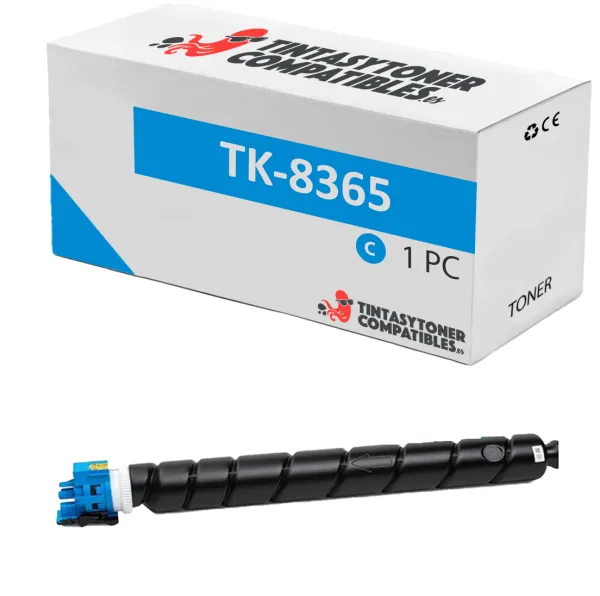 Producto Tóner compatible Kyocera 1T02YPCNL0 Cian · 12.000 páginas Imagen