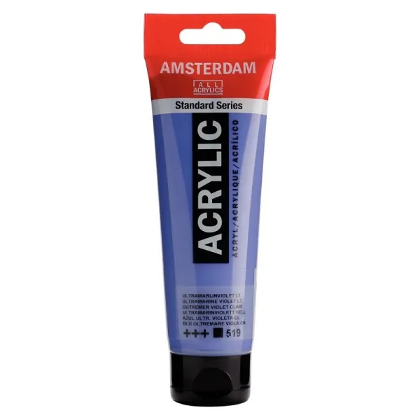 Producto Amsterdam Pintura Acrílica Azul Ultramar Violeta Claro 120 ml Imagen