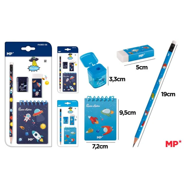 Producto Set de Escritura Decoración Exploración Espacial MP Imagen