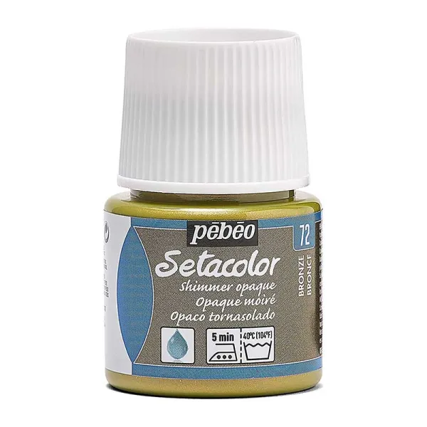 Producto Pintura Pébéo Setacolor Opaco Bronce Tornasol 45 ml Imagen