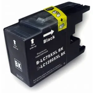Producto Cartucho de tinta compatible Brother LC1280BKBPXXL Negro · 726 ml Imagen