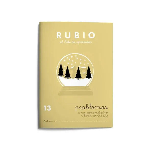 Producto Cuaderno Rubio Problemas 13 Imagen