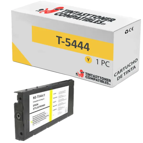 Producto Cartucho de tinta compatible Epson C13T544400 Amarillo · 220 ml Imagen