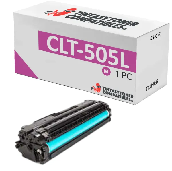Producto Tóner compatible Samsung CLT-M505L Magenta · 3.000 páginas Imagen
