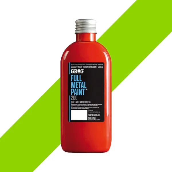 Produto GROG Full Metal Paint Laser Green 200 ml Imagem