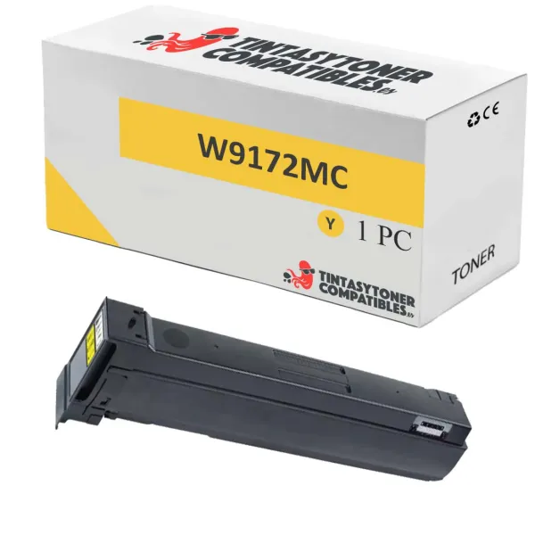 Produto Tóner compatible HP HPW9172Y Amarillo · 45.000 páginas Imagem