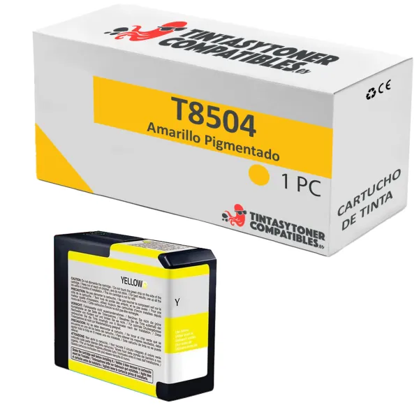 Producto Cartucho de tinta compatible Epson C13T850400 · 80 ml Imagen