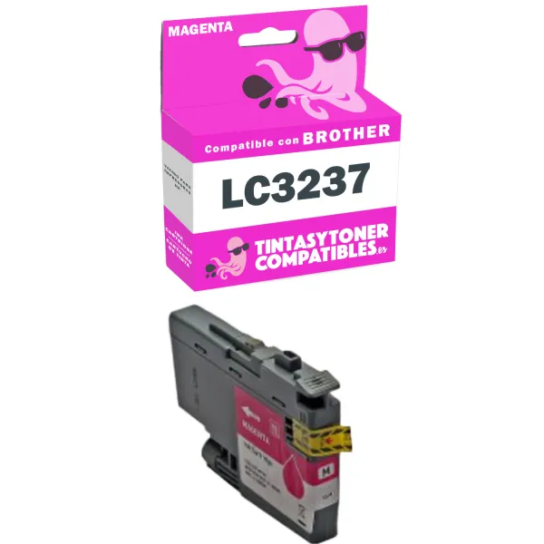 Product Cartucho de tinta compatible Brother LC3237M Magenta · 1.500 páginas Image