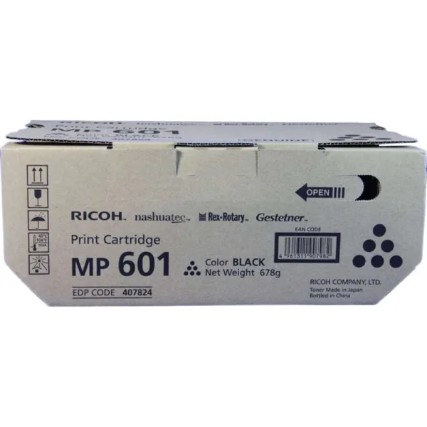 Producto Tóner original Ricoh Aficio MP 501 / MP 601 negro · 407824 Imagen