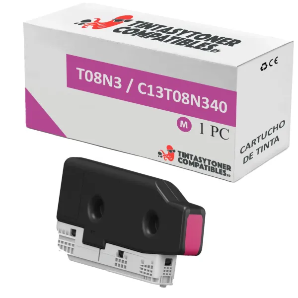 Product Cartucho de tinta compatible Epson C13T08N340 · 28.000 páginas Image