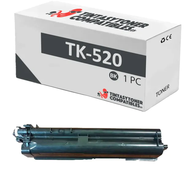 Product Tóner compatible Kyocera 1T02HJ0EU0 Negro · 6.000 páginas Image