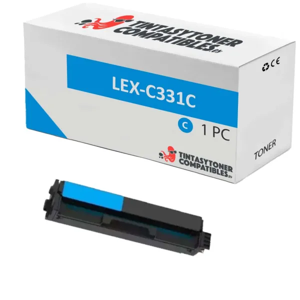 Producto Tóner compatible Lexmark 20N2HC0 Cian · 4.500 páginas Imagen