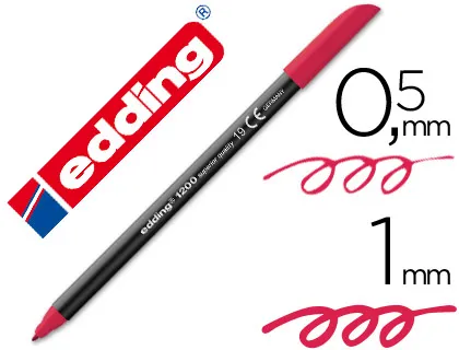 Producto Rotulador Edding 1200 carmin Imagen
