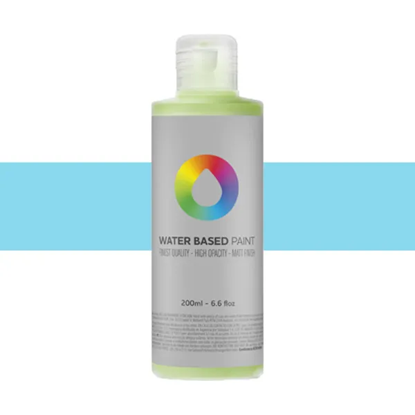 Product MTN Water Based Paint Phthalo Blue Light 200 ml Image