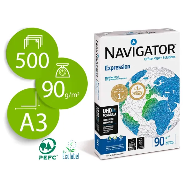 Producto Papel A3 Navigator 90g 500 Hojas Imagen