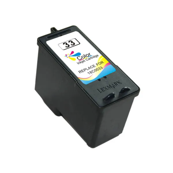 Producto Cartucho de tinta compatible Lexmark 018CX033E Tricolor · 15 ml Imagen