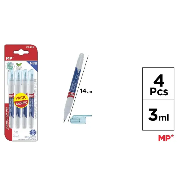 Producto Corrector Mini 3ml 4 Unidades Imagen