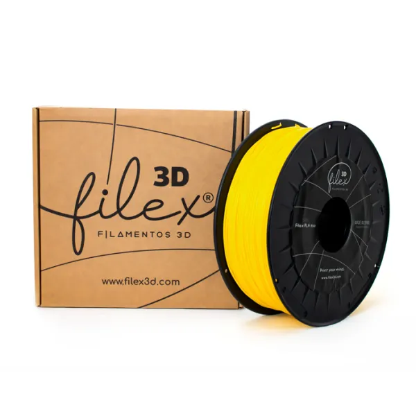 Producto Filamento Filex3d PLA 850 1KG 1.75 Amarillo Imagen