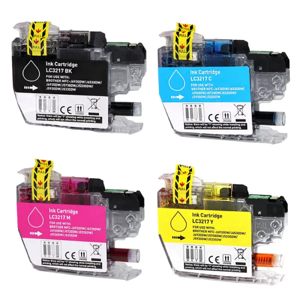 Produto Compatible Pack 4x Brother LC3217 Imagem