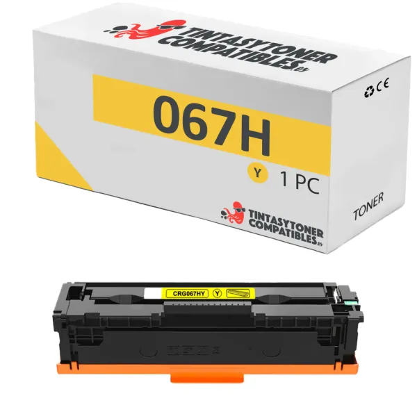 Product Tóner compatible Canon 5103C002 Amarillo · 2.350 páginas Image