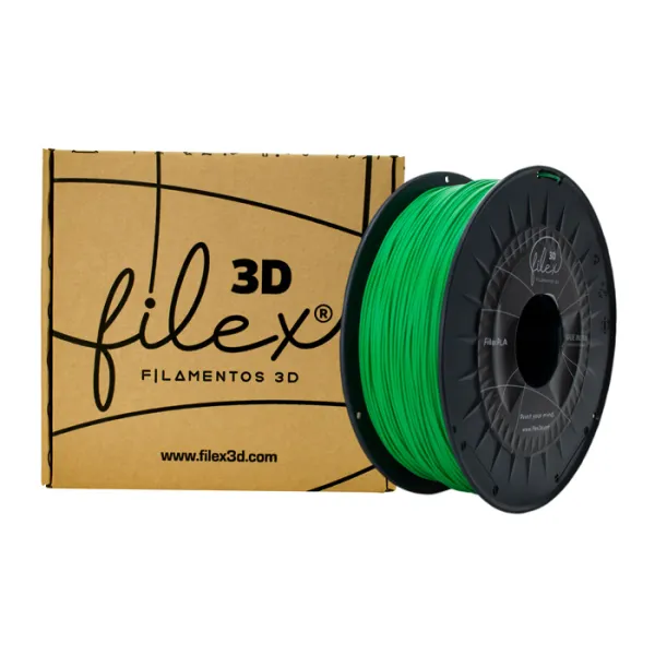 Producto Filamento Filex3d PLA +PREMIUM 1KG 1,75 Verde Imagen