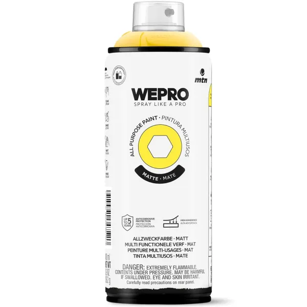 Producto Spray MTN WEPRO Solvent Mate Amarillo Flúor Imagen