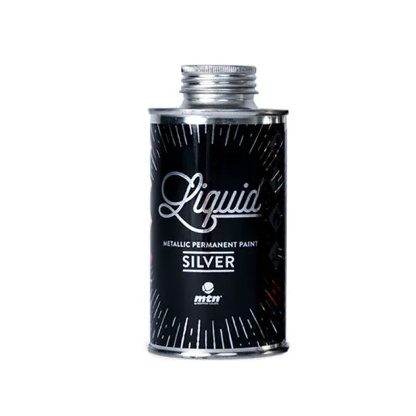 Producto Bote de Pintura MTN Liquid Paint Plata 200 ml Imagen