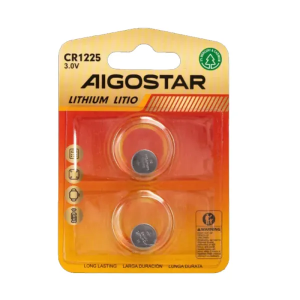 Producto Pila de Botón CR1225 de 3 V 2 Uds. Imagen