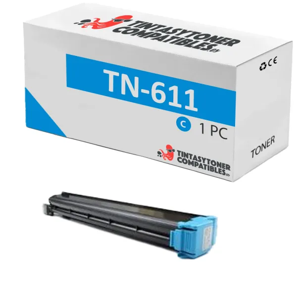 Produto Tóner compatible Konica Minolta A070450 Cian · 27.000 páginas Imagem