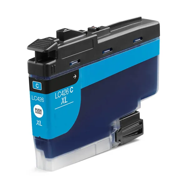 Produto Cartucho de tinta compatible Brother LC426XLC Cian · 5.000 páginas Imagem