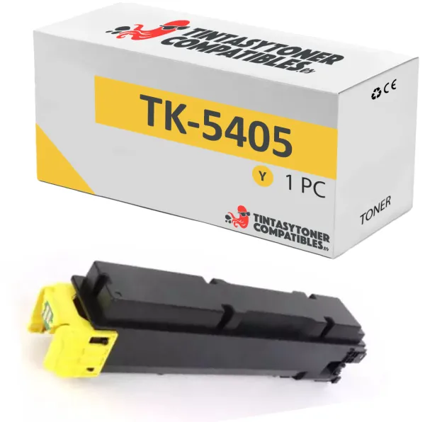 Produto Tóner compatible Kyocera 1T02Z6ANL0 Amarillo · 10.000 páginas Imagem