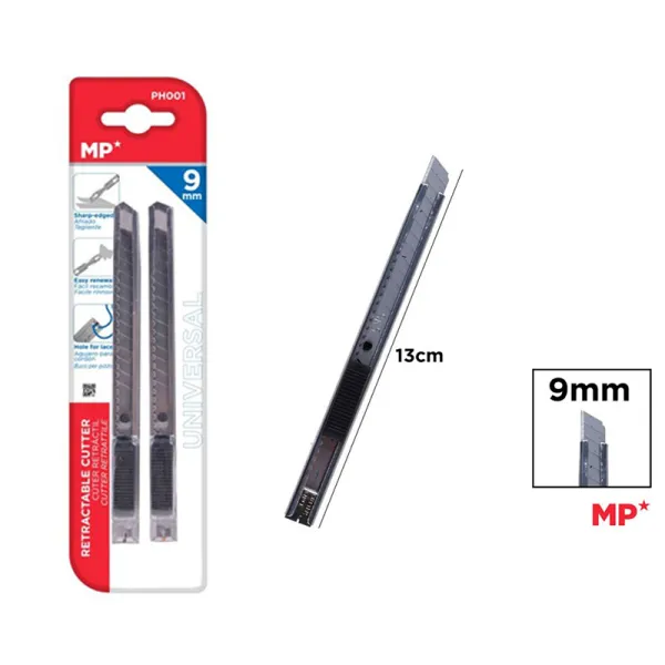 Produto Cúter Metálico 9mm Imagem