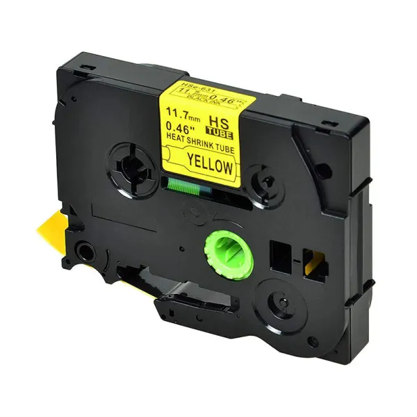 Producto Cinta compatible Brother HSE631 negro / amarillo Imagen
