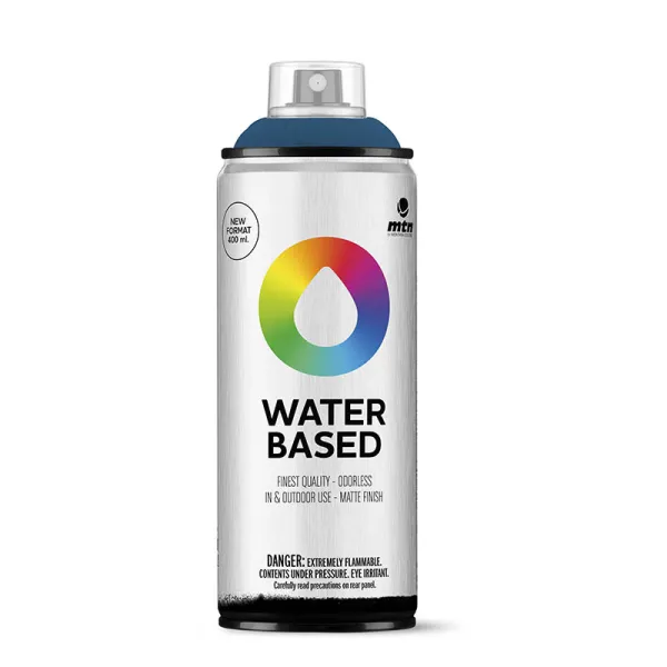 Producto Spray de Pintura MTN Water Based Azul Índigo (400 ml) Imagen