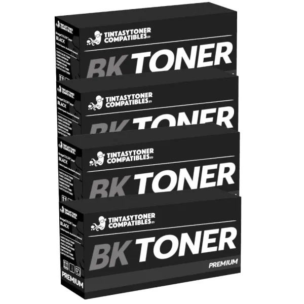 Producto Pack 4 tóner compatibles Samsung MLT-D111L XL negro Imagen