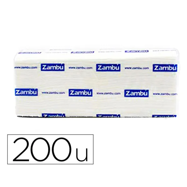Produto Caja de 20 Paquetes de 200 Unidades de Papel Secamanos 2 Capas DAHI Imagem