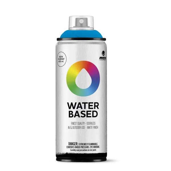 Producto Spray de Pintura MTN Water Based Fluorescente Azul (400 ml) Imagen