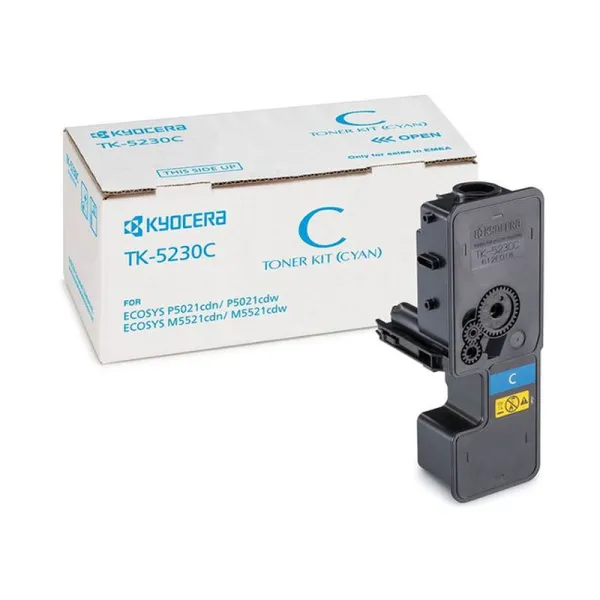 Producto Tóner original Kyocera TK-5230 cian · 1T02R9CNL0 / TK5230C Imagen
