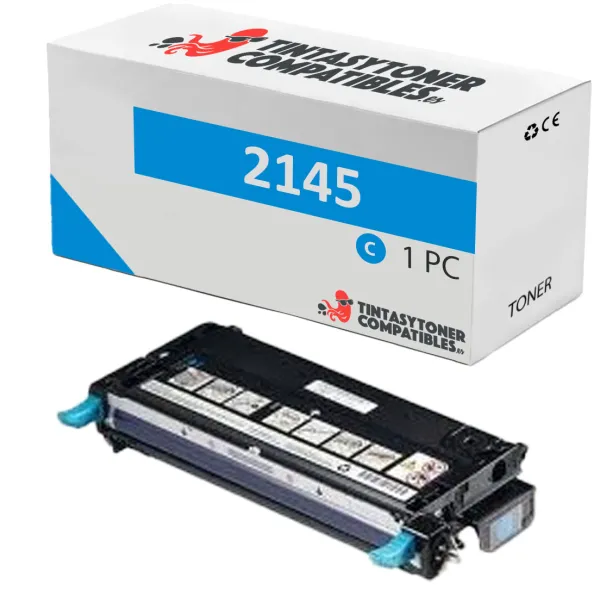 Produto Tóner compatible Dell 593-10369 Cian · 5.000 páginas Imagem