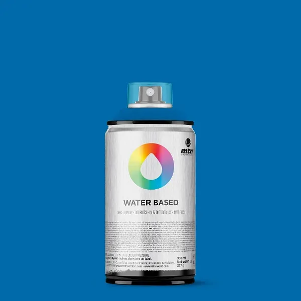 Produto Spray de Pintura MTN Water Based Azul Eléctrico (300 ml) Imagem