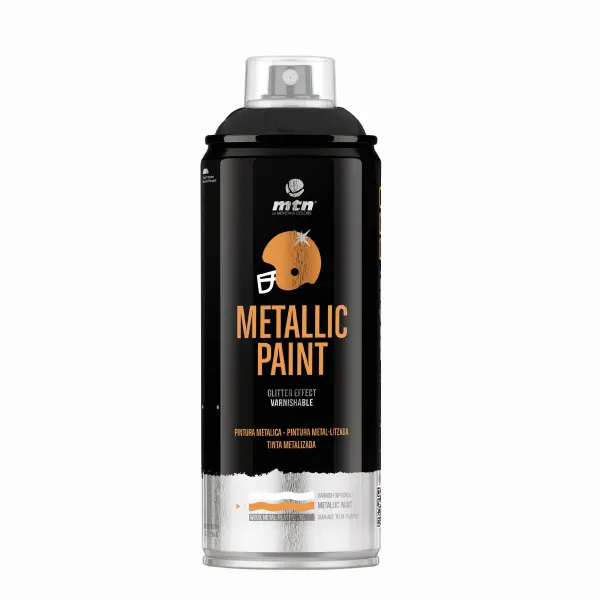 Producto Spray de Pintura metálica MTN PRO Negro Imagen