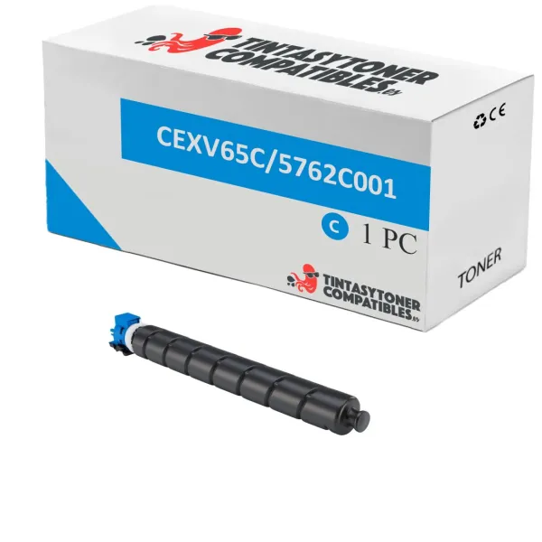 Producto Tóner compatible Canon 5762C001 Cian · 11.000 páginas Imagen
