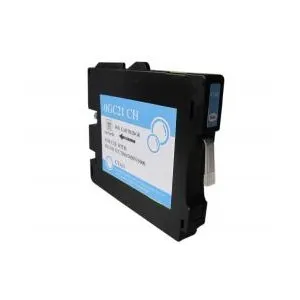 Produto Cartucho de tinta compatible Ricoh 405533 Cian · 32 ml Imagem