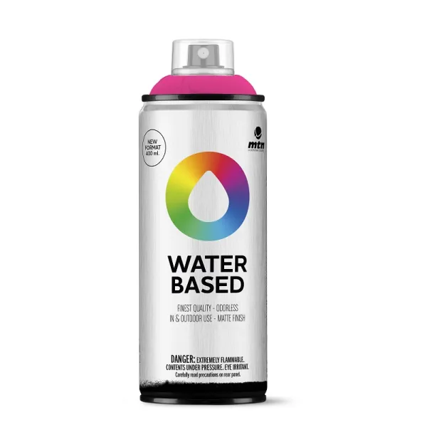 Producto Spray de Pintura MTN Water Based Fluorescente Fucsia (400 ml) Imagen