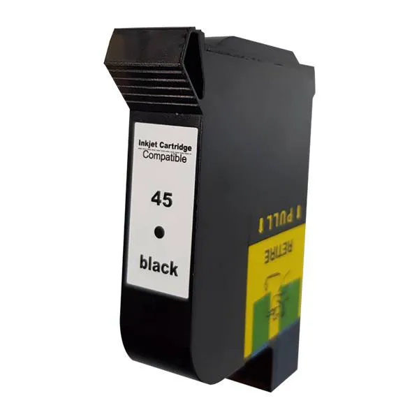 Producto Cartucho de tinta compatible HP 51645AE Negro · 40 ml Imagen
